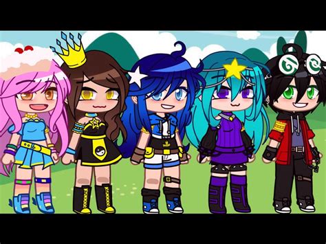 Krew In Gacha Club Remake :D #itsfunneh #krew in 2024 | It's funneh ...