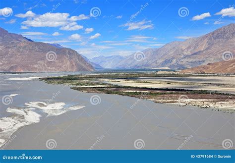 Shyok river stock photo. Image of ladakh, south, asia - 43791684