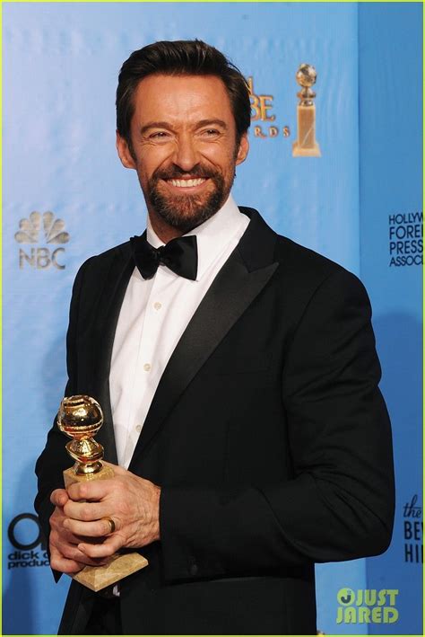 Hugh Jackman wins Oscar for Best Actor in a musical or comedy for Les Mis