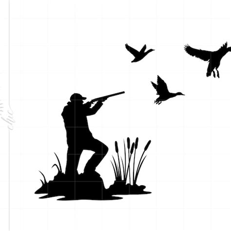 Duck Hunter Hunting SVG and Cut Files for Crafters - Etsy