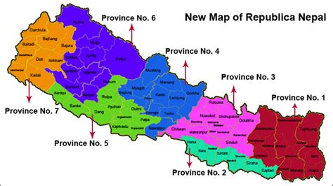 New Map of Nepal with 7 Province | Nepals Buzz Pages