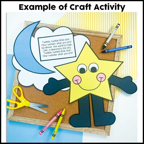 Twinkle Twinkle Little Star Craft Activity - Crafty Bee Creations