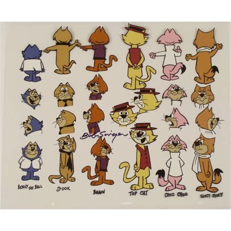 Cats in Art, Illustration and Animation: model sheet for Hanna-Barbera ...