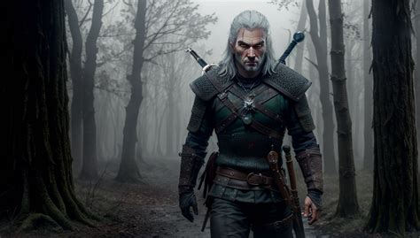 Geralt. Fan art. Ai art. Witcher. by Novel-games on DeviantArt