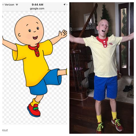 Caillou | Childrens costumes, Halloween costumes, Homecoming week