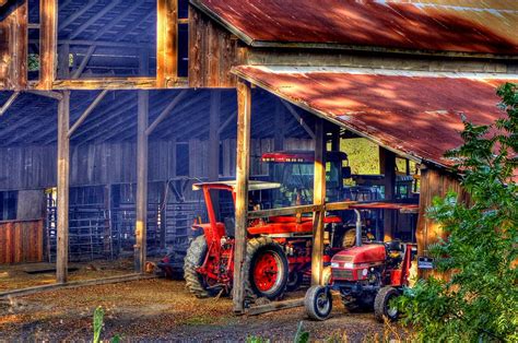 Tractor Barn Photograph by Randy Wehner Photography | Fine Art America