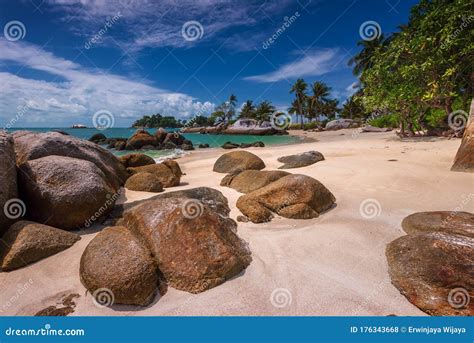 Panorama Beach and Rock Formation Photos at Berhala Island Kepulauan ...