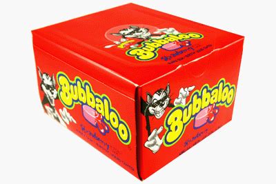 Bubbaloo Strawberry Bubble Gum 60 Piece Box - Mexican Candy