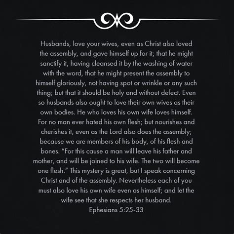 Ephesians 5:25-33 - Husbands Love Your Wives - Free Art Download ...