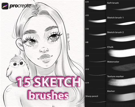 Procreate Sketch Brushes. Procreate Sketching Brush - Etsy UK