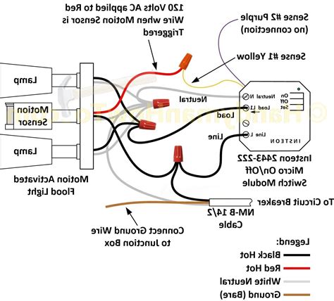 Motion Sensor Light Switch Wiring Diagram