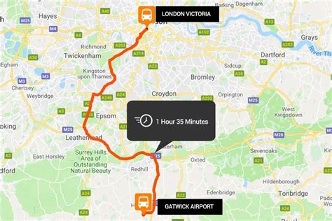 Book Gatwick to Victoria Bus & Coach with easyBus.com | Cheapest ...