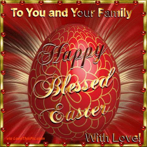 To You And Your Family Happy Easter Pictures, Photos, and Images for ...