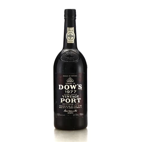 Dow's 1977 Vintage Port | Wine Auctioneer