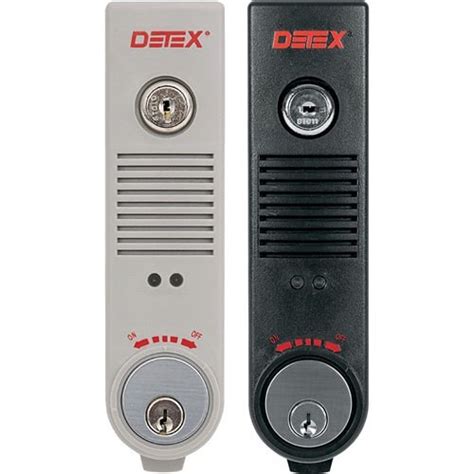 Detex EAX-500SKMC65 Battery Powered Exit Door Alarm with Cylinder ...