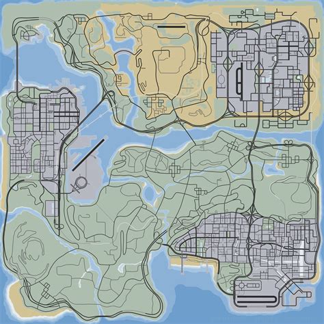 GTA SA - GTA V MAP BY SergeDV » PlayMods