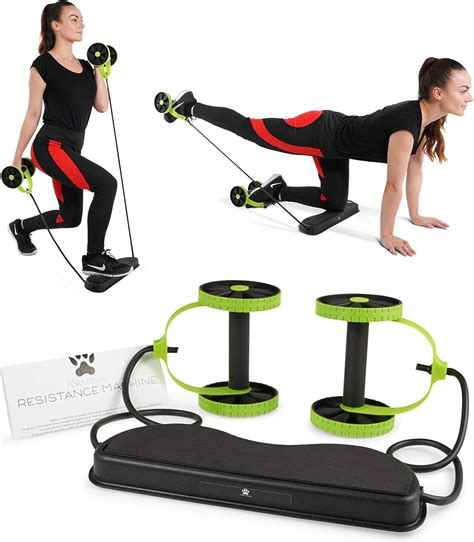 Tora Fitness 40 in 1 Resistance Band Home Workout Machine - Compact and ...