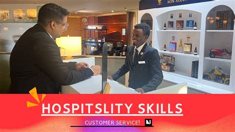 Hospitality skills in Hotel industry - YouTube