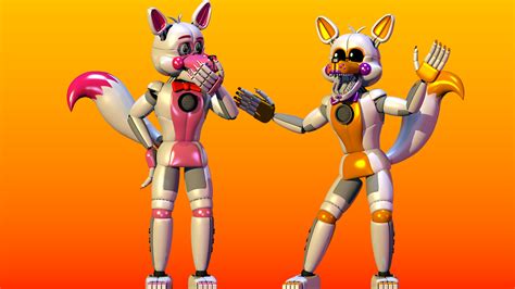 Funtime Foxy and Lolbit by Bantranic on DeviantArt