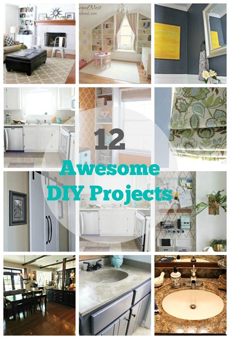 12 DIY Home Improvement Projects - My Uncommon Slice of Suburbia