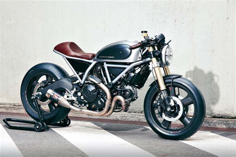 This Custom Ducati Scrambler Is a Sleek Cafe Racer | American Luxury