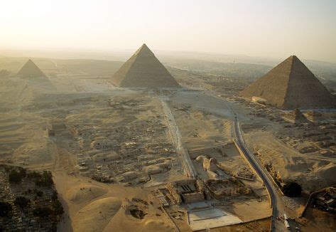 Aerial view of Giza The Sphinx and the great... | Egipto, Viajar a ...