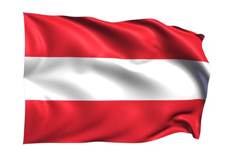 Austria Waving flag Realistic Transparent Background 15309562 PNG