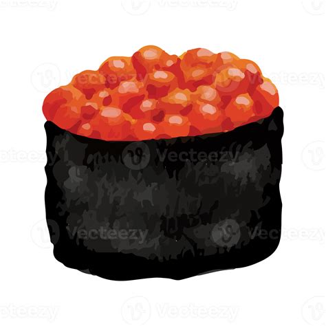 Sushi Japanese Food Clip art Element Transparent Background 24399399 PNG