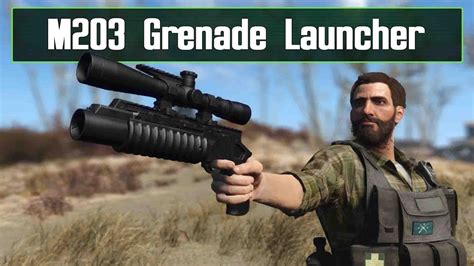 Fun New Grenade Launcher Mod - Fallout 4 - YouTube