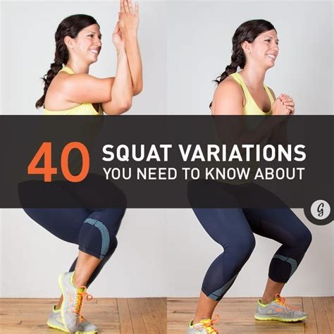 40 Squat Variations You Need to Try | Exercise, Squat variations ...