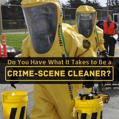 Crime-Scene Cleaner Careers: Job Duties and Salary - ToughNickel