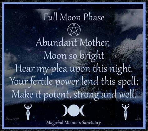 Pin by redacted on Wicca | Magick, Moon spells, Full moon spells