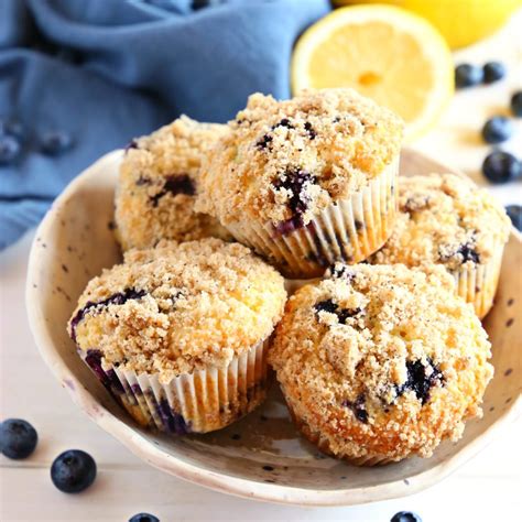 Best Ever Blueberry Streusel Muffins {Easy Recipe!} - The Busy Baker