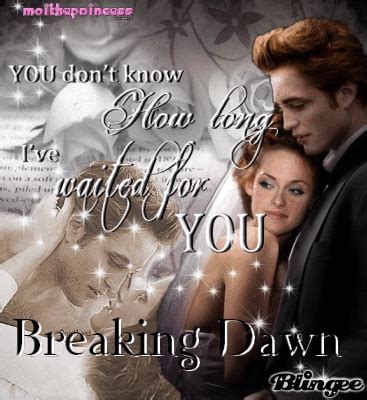 **Edward and Bella quote**their wedding in Breaking dawn ...