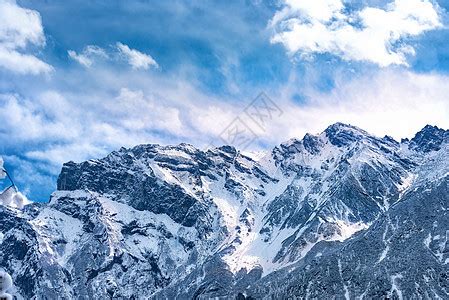 雪白色雪山背景高清图片下载-正版图片500659074-摄图网