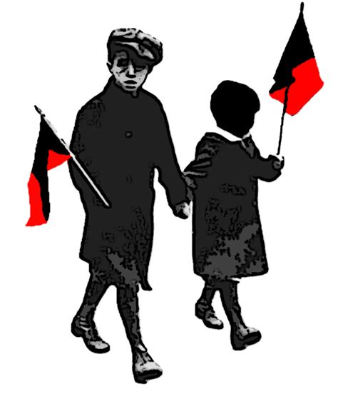 Children Show Their Support for Anarcho-Syndicalism with Red and Black ...