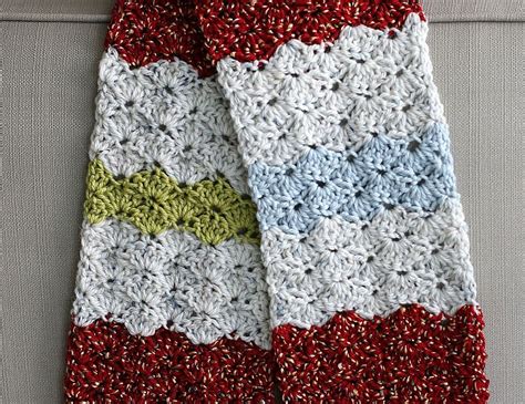 Crochet Shell Scarf | Crochet scarf, Crochet, Scarf crochet pattern