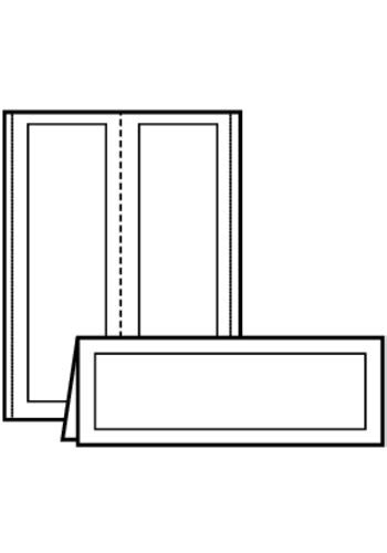Avery® Large Embossed Tent Cards - 5309 - 1 cards per sheet