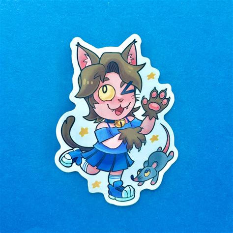 Catboy Jerma Cute Sticker - Etsy