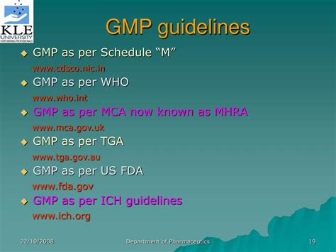 PPT - GMP AND cGMP CONSIDERATIONS PowerPoint Presentation, free ...