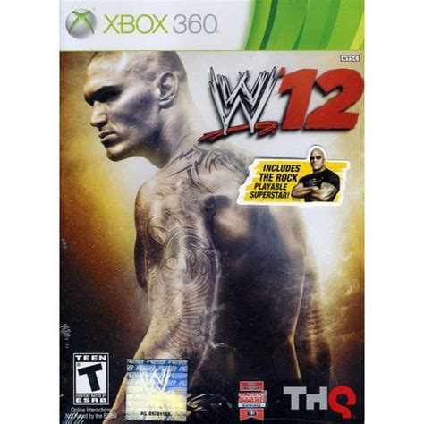 THQ 55367 WWE '12 (Microsoft Xbox 360) - Walmart.com