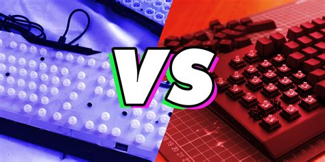 Mechanical vs membrane keyboards showdown