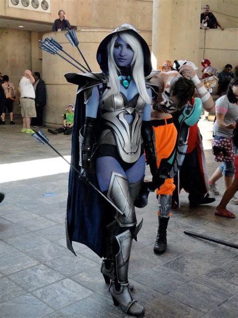 DOTA 2 : Drow Ranger Cosplay ~ HENANDENIIS