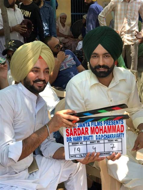 Tarsem Jassar On Set Of Sardar Mohammad - Desi Comments