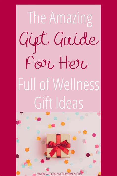 gift guide for her wellness gift ideas 2 WBW - Well Balanced Women