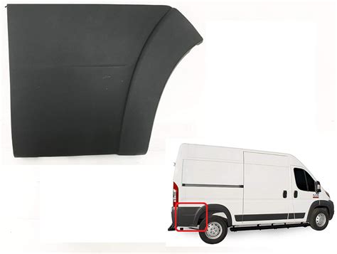 FOR DODGE RAM PROMASTER 2500 3500 2014 B PILLAR TRIM DOOR MOLDING COVER ...