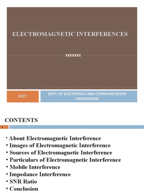 Electromagnetic Interference | PDF | Electromagnetic Interference ...