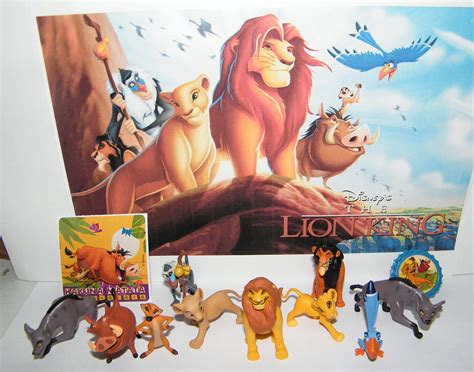 Buy Playful Toys The Lion King Movie Deluxe Figure Set of 12 Toy Kit ...