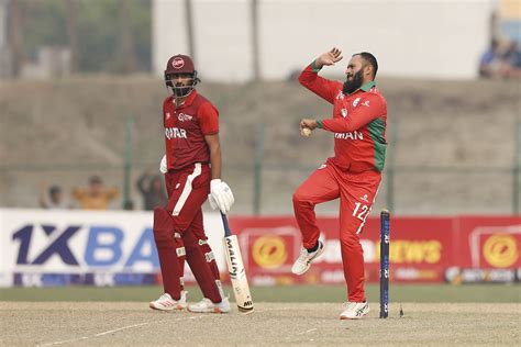 Oman v Qatar: Group A - ACC Men’s Premier Cup 2023 - Oman Cricket