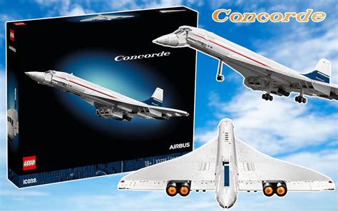 LEGO Icons 2023 Concorde Plane officially revealed